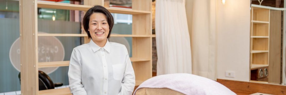 美容室店内の写真